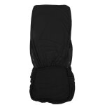 Protecteur de housse de si�ge en tissu extensible �lastique pour chaises d'ordinateur de bureau (noir) ...