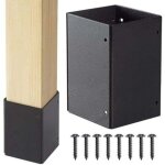 Protecteur de poteau r�glable en acier inoxydable 304 (plage 3, 3 - 6 pouces), prot�ge les bo�tes aux ...