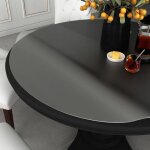 Maisonchic - protecteur de table, nappe transparente imperméable, film de protection pour table mat 90 ... Maisonchic - protecteur de table, nappe transparente imperméable, film de protection pour table mat 90 ...