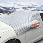 Protection anti - neige et anti - gel universelle pour suv compact et moyenne taille, avec rabat anti ... Protection anti - neige et anti - gel universelle pour suv compact et moyenne taille, avec rabat anti ...