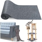 Protection canape chat anti griffe, 200 x 40 cm auto - adhsif trimmable tapis griffoir chat, diy anti ...