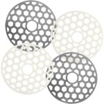 Protection de drain 4 pi�ces, filtre � cheveux, bouchon de douche, cr�pine d'�vier de cuisine et de salle ...