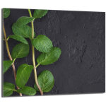 Protection de plaque de cuisson en verre 60x52 menthe
