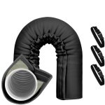 Protection portable pour tuyau de climatisation isolation pour tuyaux de climatiseur - enveloppe isolante ...