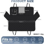 Protection voiture chien siege arriere, banquette housse voiture chien, protection siege voiture chien ...