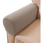 Prot�ge - accoudoirs de canap� pour fauteuils, canap�s, antid�rapant, 2pcs / set housses d'accoudoirs ...