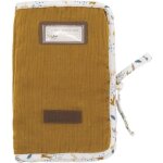 Protge carnet de sant domiva au fil de l'eau - caramel