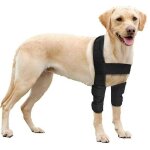 Prot�ge - coude respirant pour chien pour coude et �paule de chien support ecz�ma du coude, dysplasie ...