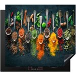 Protege couvre plaque de cuisson d�coration cuisine tapis protection protecteur induction 40x60 cm herbes ...