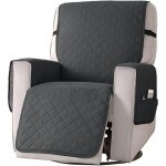 Prot�ge fauteuil avec poches, prot�ge fauteuil pour fauteuil tv 1 place poches housse fauteuil lavable ...