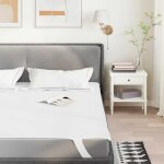 Protège - matelas blanc 140x190 cm imperméable vidaxl Protège - matelas blanc 140x190 cm imperméable vidaxl