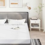 Protège - matelas blanc 90x200 cm imperméable - vidaxl Protège - matelas blanc 90x200 cm imperméable - vidaxl