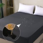 Prot�ge - matelas imperm�able 140 x 200 cm, drap - housse et housse de matelas respirante, al�se pour ...