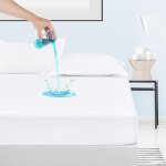 Ikodm - prot�ge - matelas imperm�able de qualit� sup�rieure pour tr�s grand lit , respirant, doux, silencieux, ...