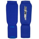 Prot�ge - tibias flexibles stormcloud bleu xs