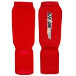 Prot�ge - tibias flexibles stormcloud rouge xl