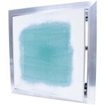 Protektor - trappe de visite, argent, porte de r�vision avec plaque de pl�tre de 12 mm, avec fermeture ...