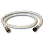 Tuyau gaz butane / propane souple 1. 50 m raccords  visser 20 / 150 et g1 / 2 standard