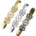 Pull clips 4 pcs alliage sweater shawl clip vintage exquis et �l�gant chandail pince cardigan buckle ...