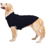 Pull en corde torsad�e � col montant pour chien moyen et petit (2 pi�ces).