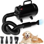 Pulseur chien professionnel s�che - cheveux pour chien 2800w souffleur chien pulseur pour chien poils ...