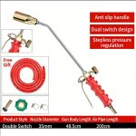 Pulv�risateur de d�sherbage / d�givrage portable au propane avec allumeur � bouton - poussoir et tuyau ...