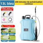 Pulv�risateur �lectrique - 13l pulverisateur a dos, pulverisateur lance telescopique, 3 t�tes de pulv�risation ...