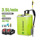 Pulvérisateur electrique 20l , pulvérisateur à pression 80psi - pulvérisateur toiture avec lance télescopique, ... Pulvérisateur electrique 20l , pulvérisateur à pression 80psi - pulvérisateur toiture avec lance télescopique, ...