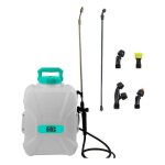 Intec - pulvérisateur à batterie 20v 12l batterie lithium 4. 0ah chargeur 2 lances fibre et inox 4 buses ... Intec - pulvérisateur à batterie 20v 12l batterie lithium 4. 0ah chargeur 2 lances fibre et inox 4 buses ...
