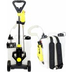 [jamais utilis] pulvrisateur electrique fishtec reservoir 15 litres a dos et sur roue