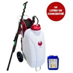 Pulv�risateur �lectrique gladiator sprayer phoenix + perche t�lescopique 5, 4 m�tres + produit nettoyant ...