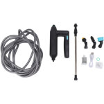 Pulv�risateur �lectrique de jardin portatif ext�rieur, baguette de pulv�risation d'eau de jardin �lectrique ...