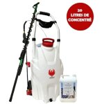 Pulverisateur lectrique pro sprayer phoenix 2 batteries + perche tlescopique 5, 4 mtres + produit ...