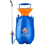 Pulv�risateur � pression wadfow 5 l, 2, 5 bar, soupape de s�curit�, tuyau de 1, 2 m, lance en acier inoxydable ...