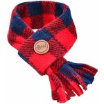 Echarpe puppia pour chien  carreaux rouge : taille l
