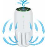 Purificateur d'air avec v�ritable filtre hepa avec lumi�re uv - c, mini purificateur d'air elimine 99, ...