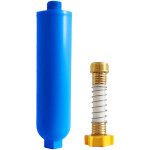 Purificateur d?eau camping - car rv, filtre � eau ext�rieur avec joints de tuyau & protection de flexibles ...