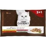 Purina gourmet gold : dlicieuse nourriture humide pour chats adultes, 4 sachets x 85 g