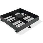 Purple leaf pieds de parasol pour parasol d�port�, base du cadre en maille pour pierres, capacit� de ...