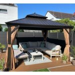 Purple leaf tonnelle de jardin extérieur pergola aluminium avec moustiquaire et rideaux pavillon de jardin ... Purple leaf tonnelle de jardin extérieur pergola aluminium avec moustiquaire et rideaux pavillon de jardin ...