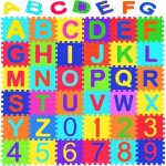Puzzle tapis mousse 36 pièces alphabet chiffres 30x30cm Éducatif enfant sécurisé sans bpa facile à nettoyer ... Puzzle tapis mousse 36 pièces alphabet chiffres 30x30cm Éducatif enfant sécurisé sans bpa facile à nettoyer ...