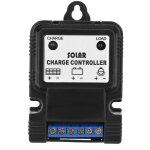 Pwm 6v / 12v 3a r�gulateur de charge solaire contr�leur solaire en plastique contr�leur panneau solaire ...