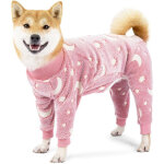 Pyjama pour chien, combinaison en flanelle chaude et douce, avec jambes, pour chien et chat. . .