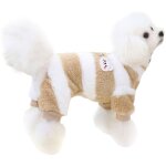 Pyjama pour chien de petite taille, pull d'hiver pour chien avec anneau de laisse, vtements en polaire ...