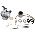 Pz19 carburateur avec soupape de commutation de carburant remplacement pour taotao gy6 50cc 70cc 90cc ...