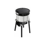 Qaito - qa�to bbq camping plancha brasero aux pellets seau d�cor osier vieilli