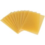 Qcwwy feuilles de cire d'abeille, 10 pi�ces de moule de cire d'abeille manuel en silicone pour la fabrication ...