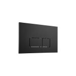 Qeramiq - push plaque de dclenchement dualflush pour bti - support geberit up320 abs rectangulaire ...