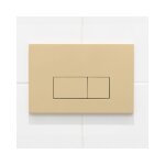 Push plaque de commande - pour rservoir encastr geberit up320 - double chasse - boutons rectangulaires ...