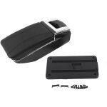 Qiilu accessoire de modification de voiture de bo�te de rangement d'accoudoir de console centrale pour ...